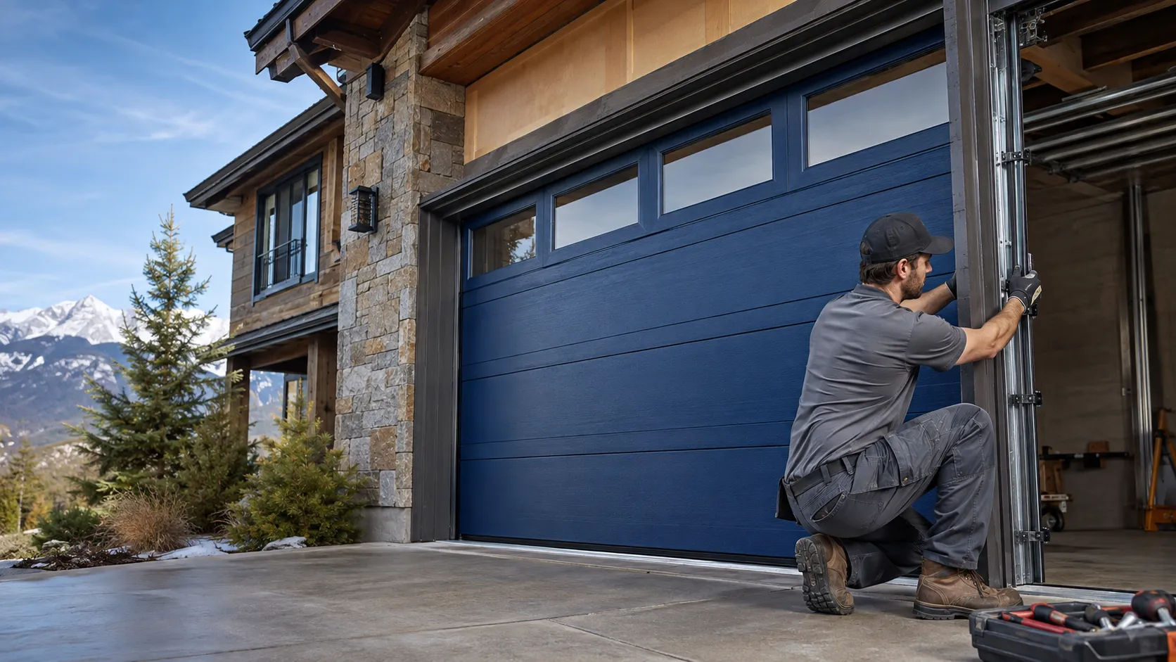 Tell us what’s wrong - Dallas garage door service