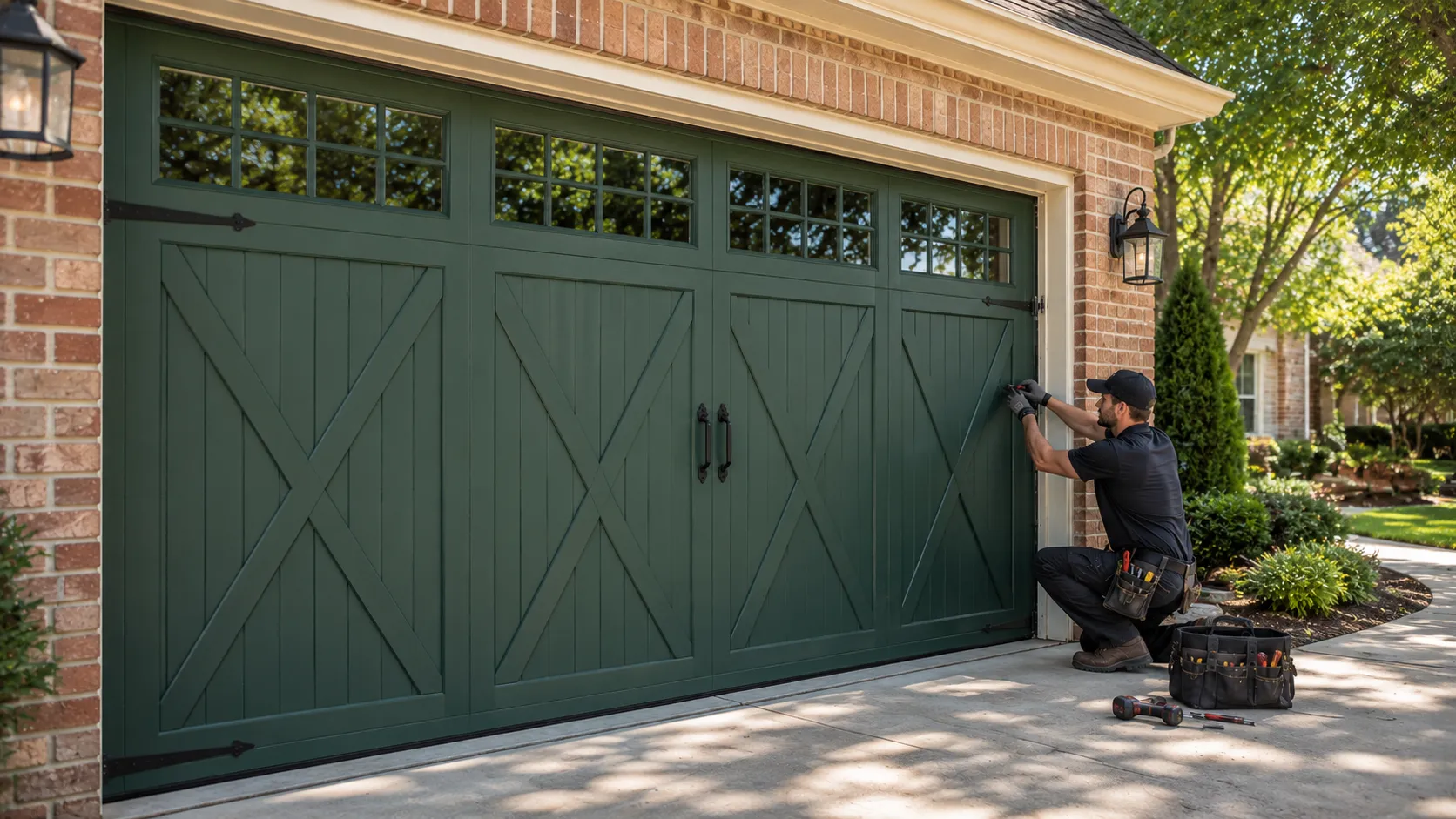 Tell us what’s wrong - Dallas garage door service