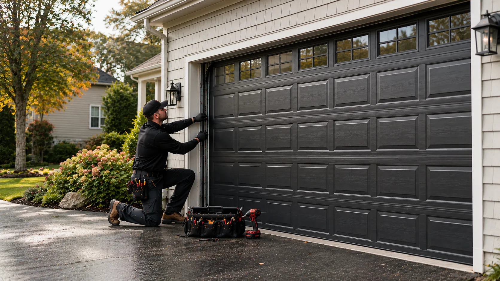 Tell us what’s wrong - Dallas garage door service