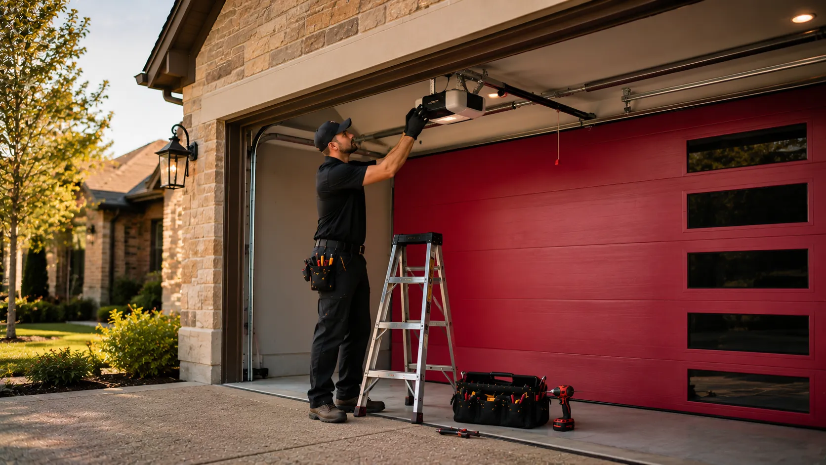 Tell us what’s wrong - Dallas garage door service