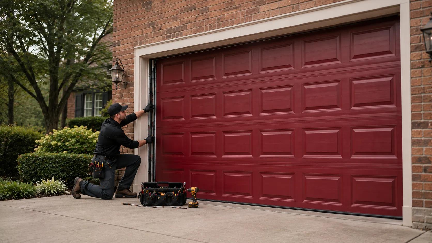 Tell us what’s wrong - Dallas garage door service