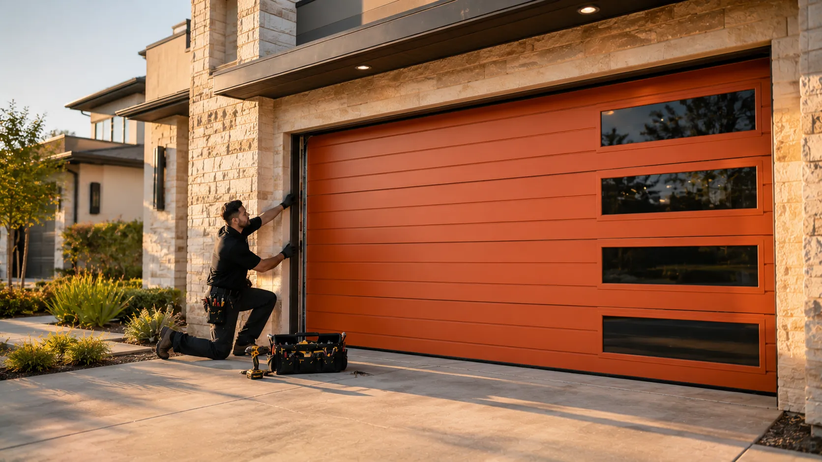 Tell us what’s wrong - Dallas garage door service