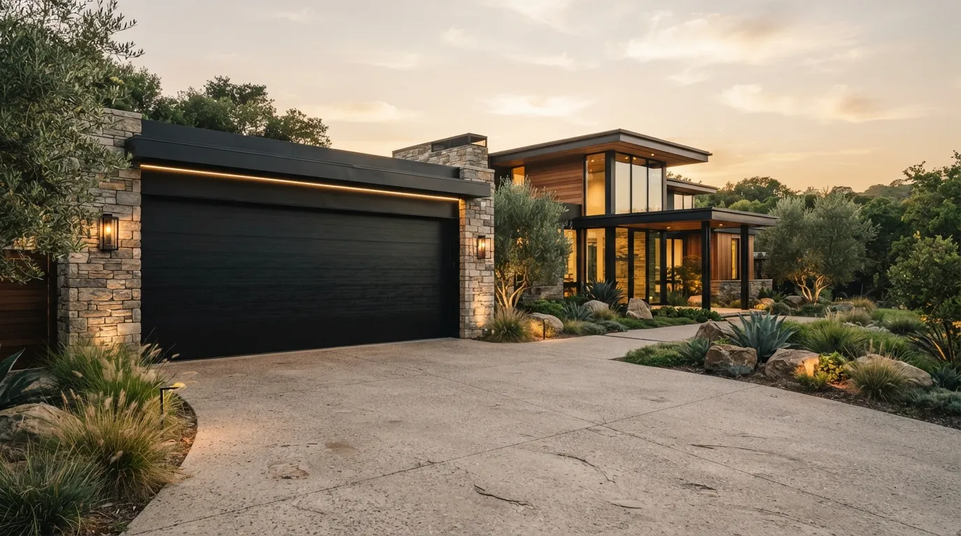 Garage Door Work, Centered on Dallas