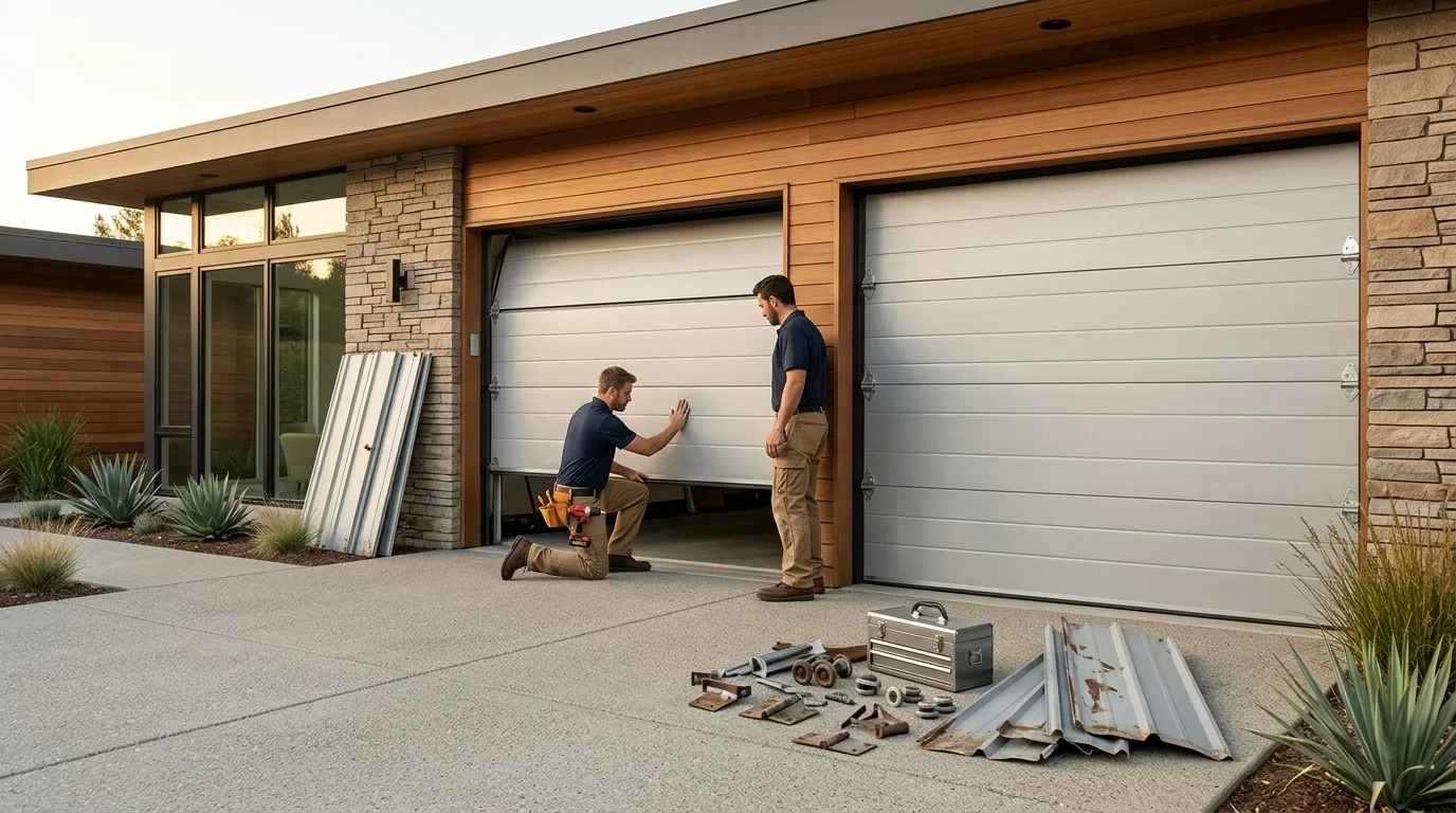 Commercial Garage Door in Dallas