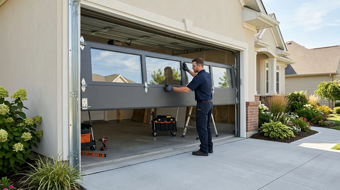 Commercial Garage Door in Dallas