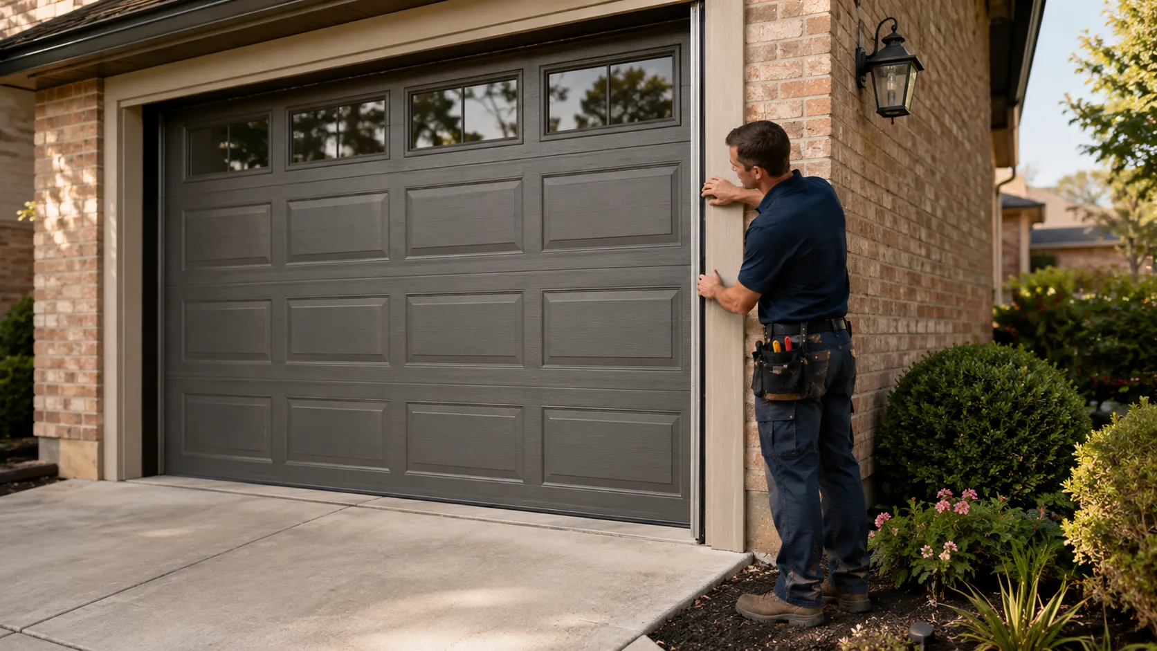 Clear, up-front plan - Dallas garage door service