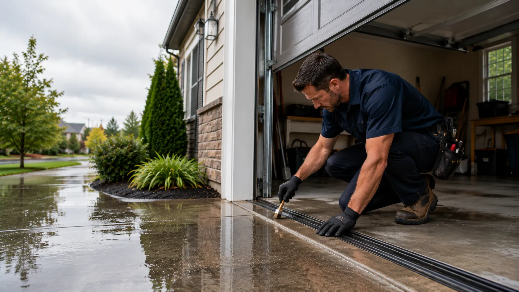Clear, up-front plan - Dallas garage door service
