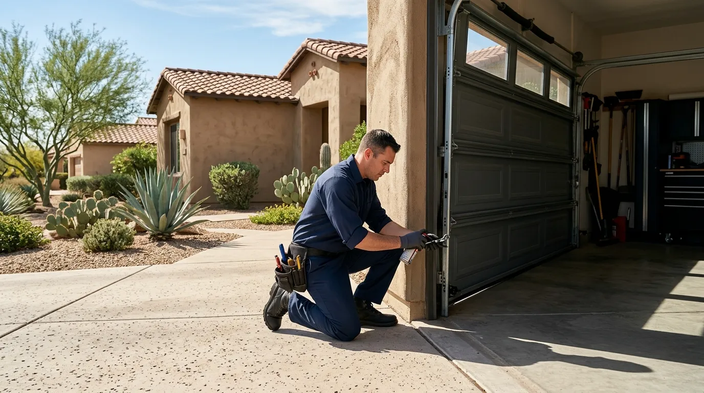 Repaired & tested - Dallas garage door service