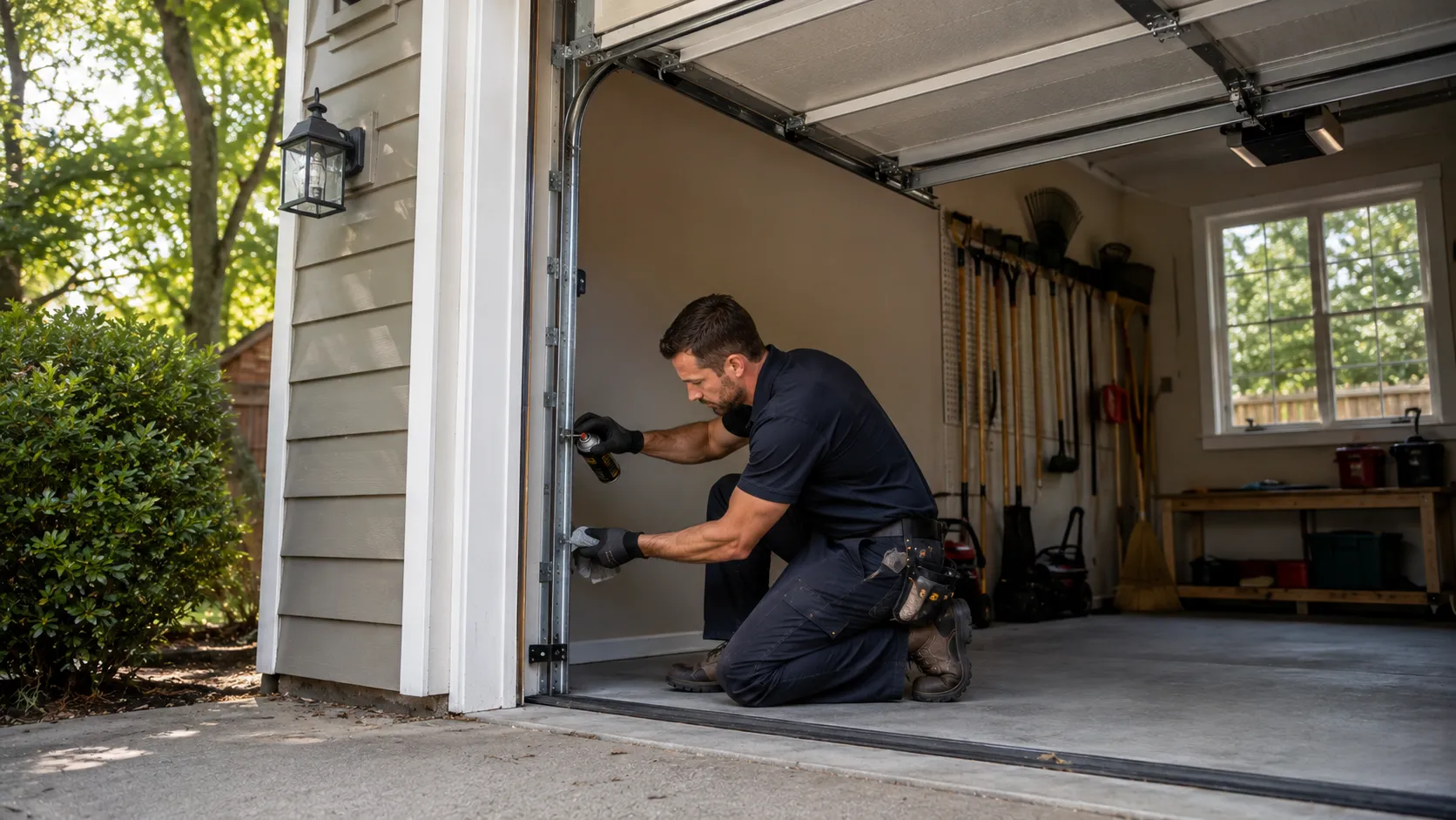 Clear, up-front plan - Dallas garage door service