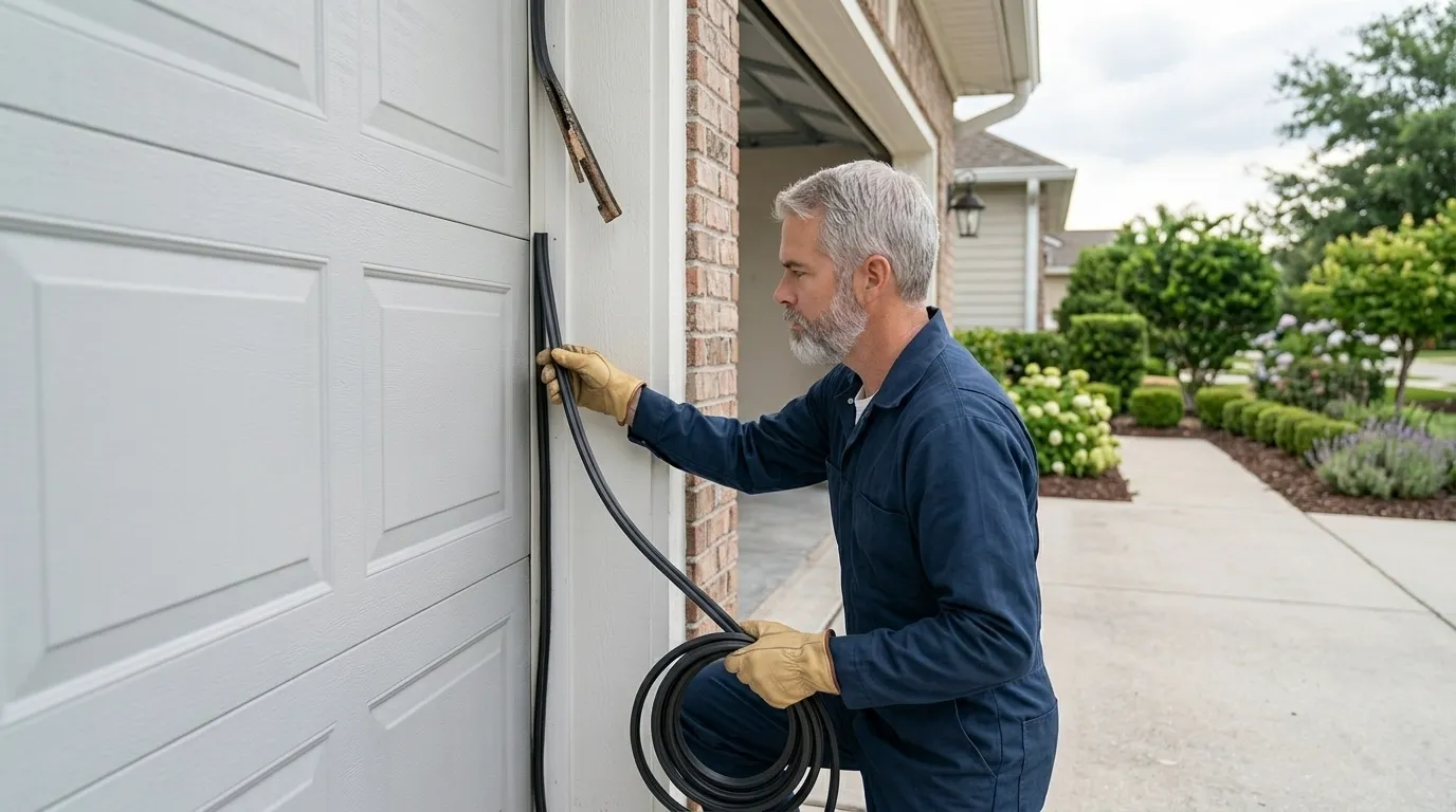 Repaired & tested - Dallas garage door service