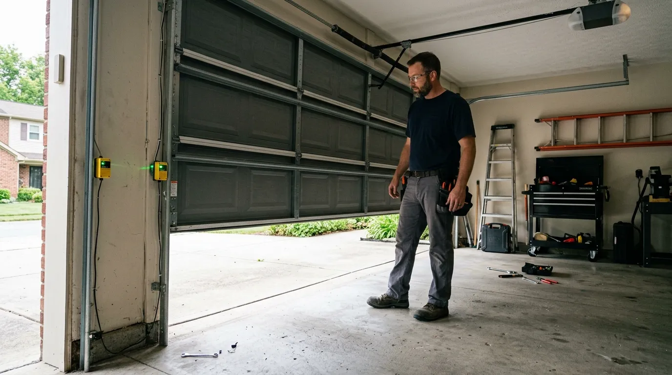 Repaired & tested - Dallas garage door service