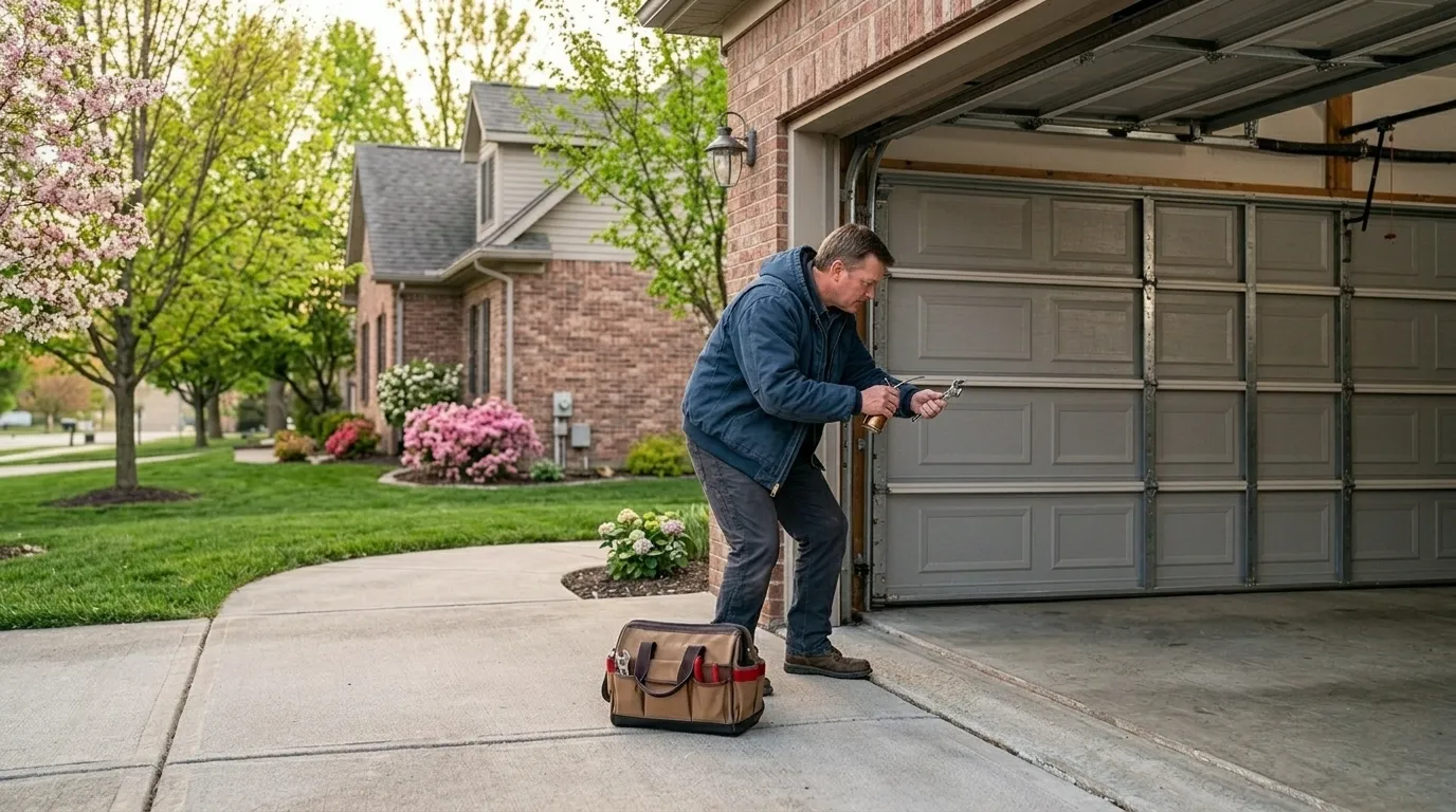 On-site diagnosis - Dallas garage door service