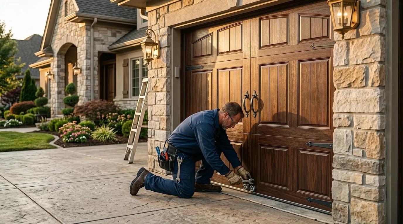On-site diagnosis - Dallas garage door service