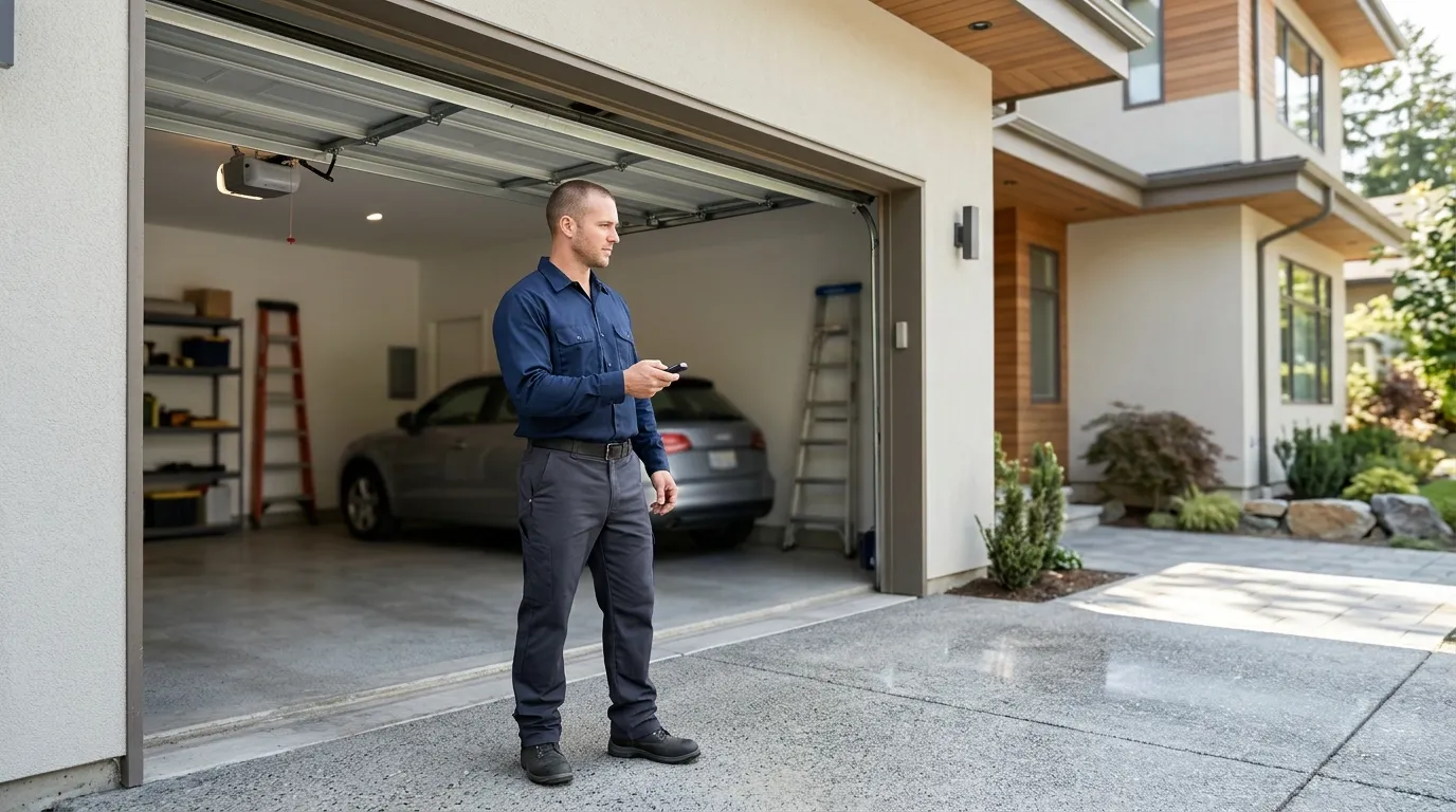 On-site diagnosis - Dallas garage door service