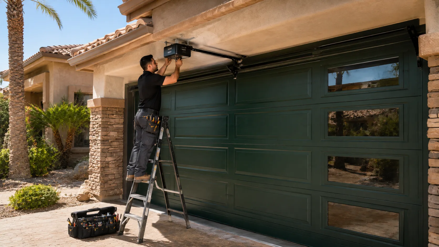 Tell us what’s wrong - Dallas garage door service