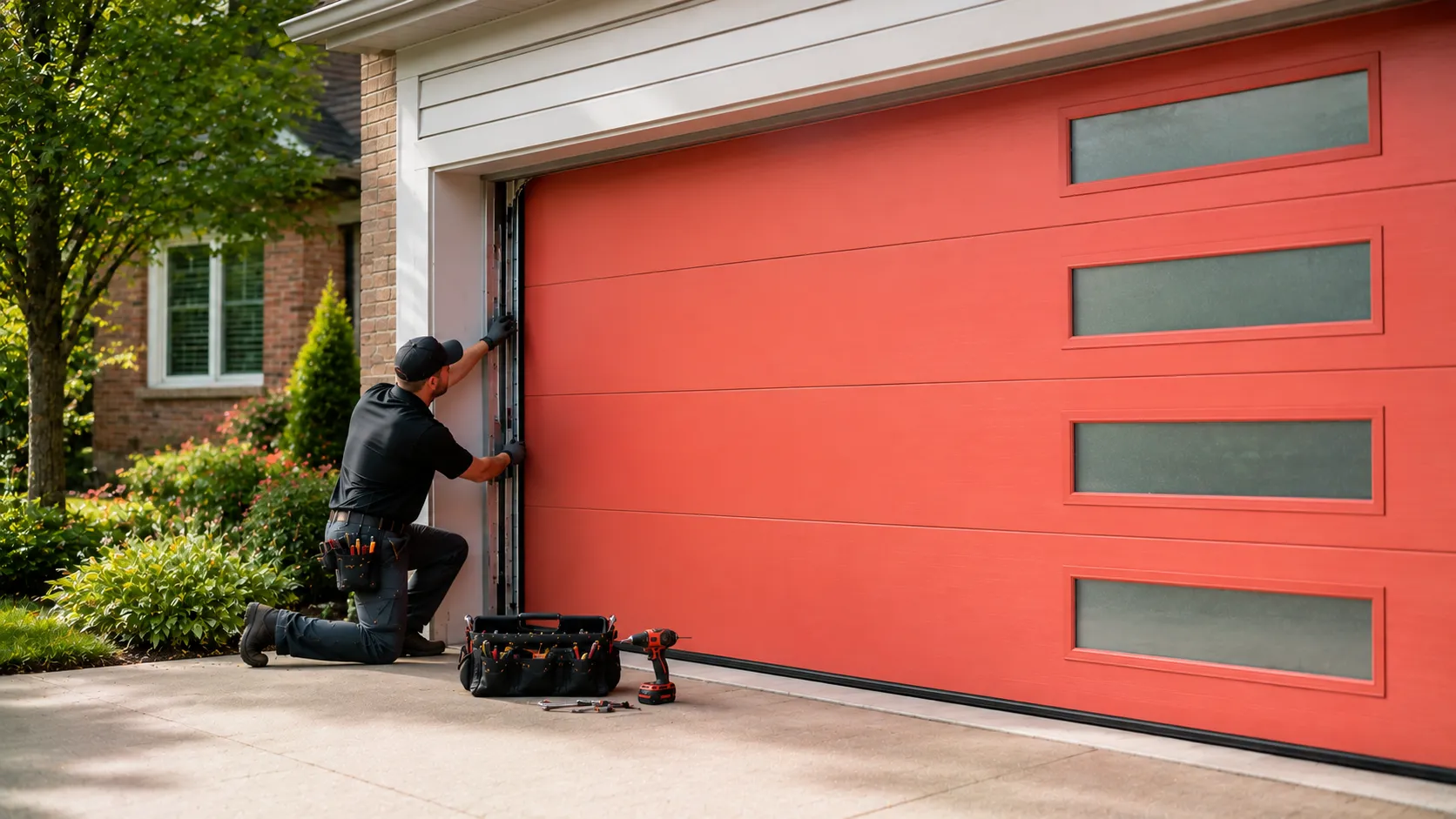 Tell us what’s wrong - Dallas garage door service