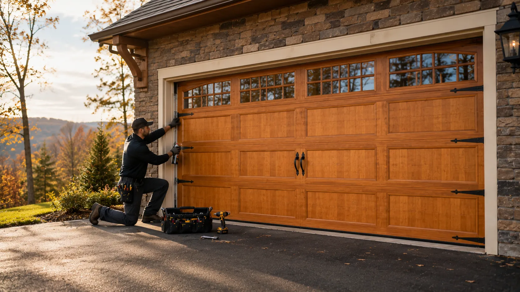 Garage door guides for Dallas homeowners