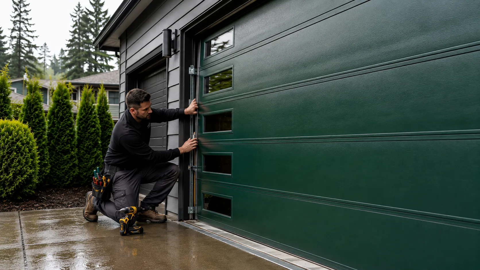 Tell us what’s wrong - Dallas garage door service