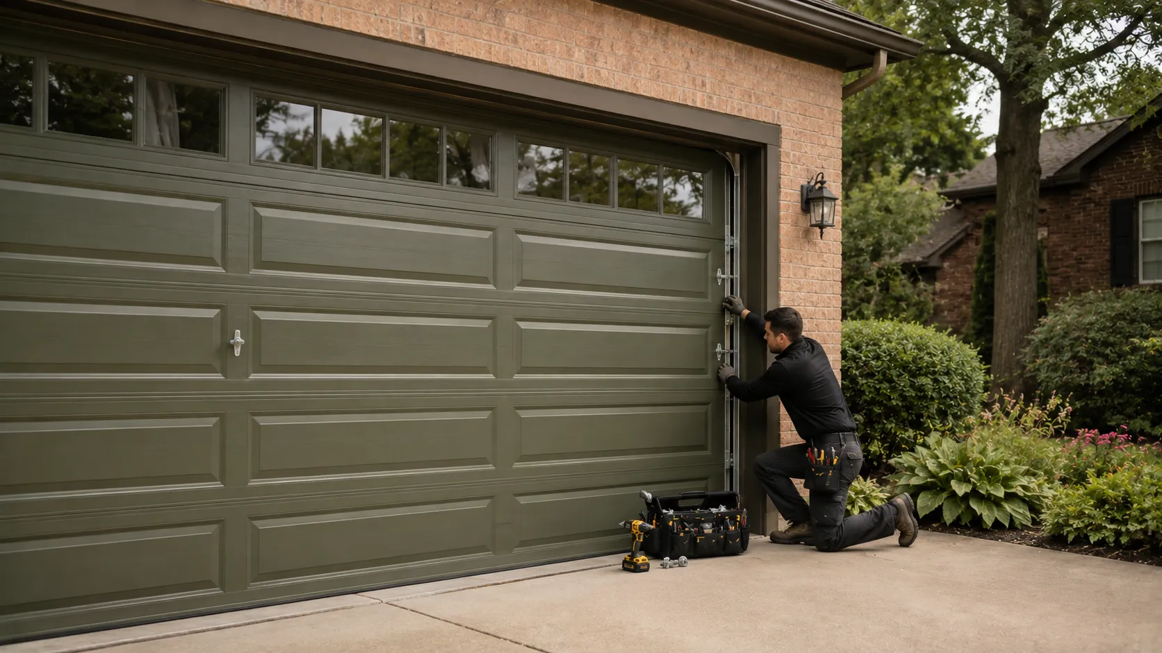Tell us what’s wrong - Dallas garage door service